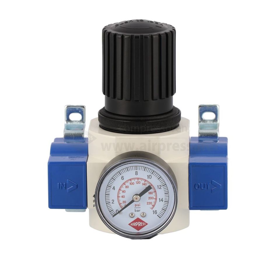 Airpress Profesjonalny reduktor 1/4" 15 bar