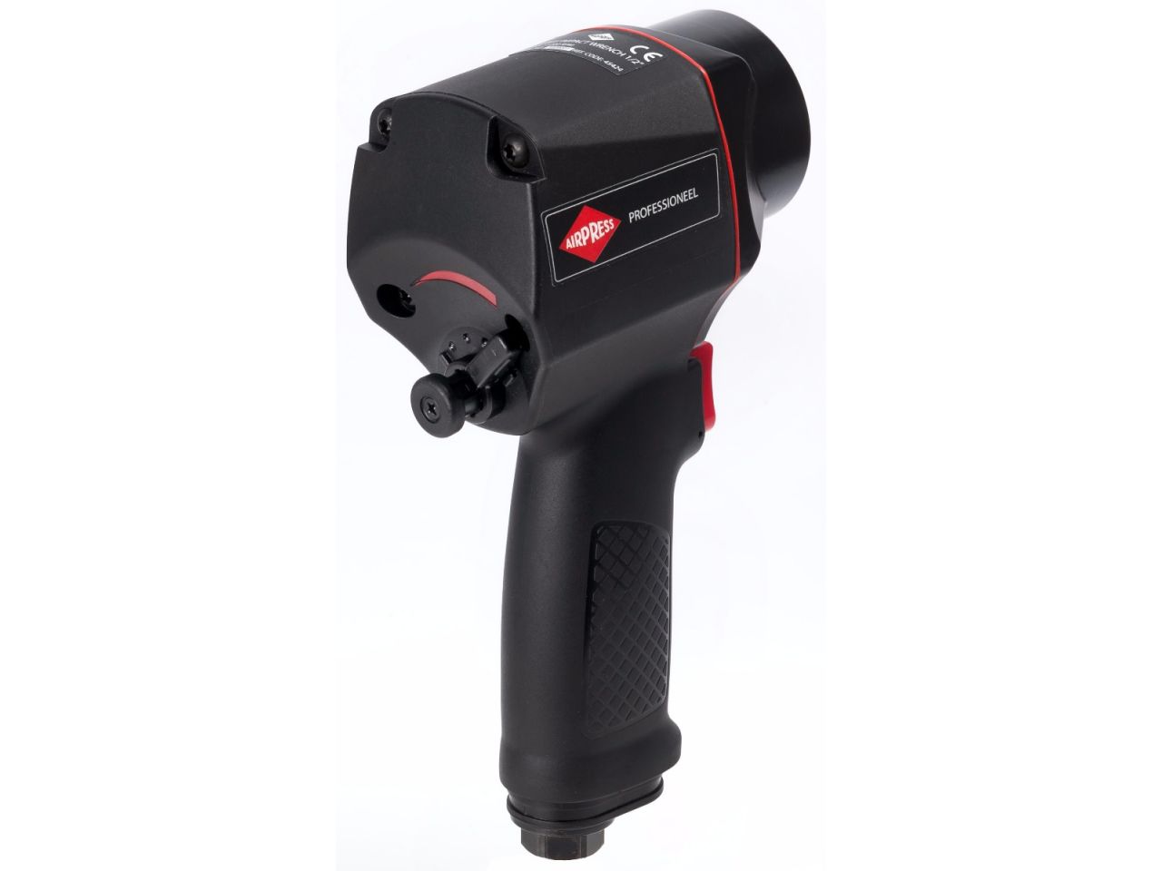 Airpress Klucz udarowy pneumatyczny 1/2" kompaktowy 1400 Nm 10000 obr./min 6.2 bar +/- 225 l/min złącze wtykowe