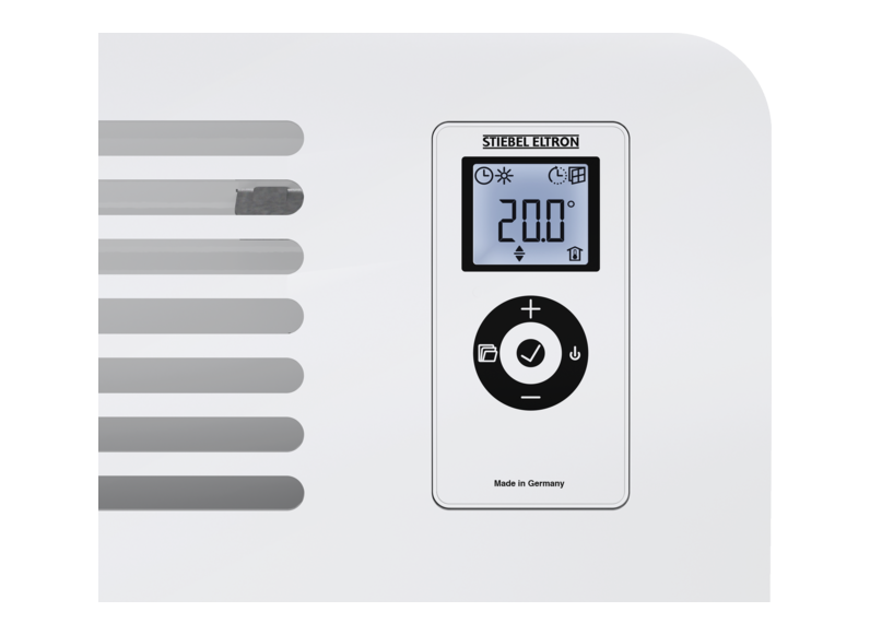 Stiebel CON 30 Premium Konwektor wiszący, panel sterujący LCD, moc - 3,0 kW Stiebel CON 30 Premium Konwektor wiszący, panel sterujący LCD, moc - 3,0 kW