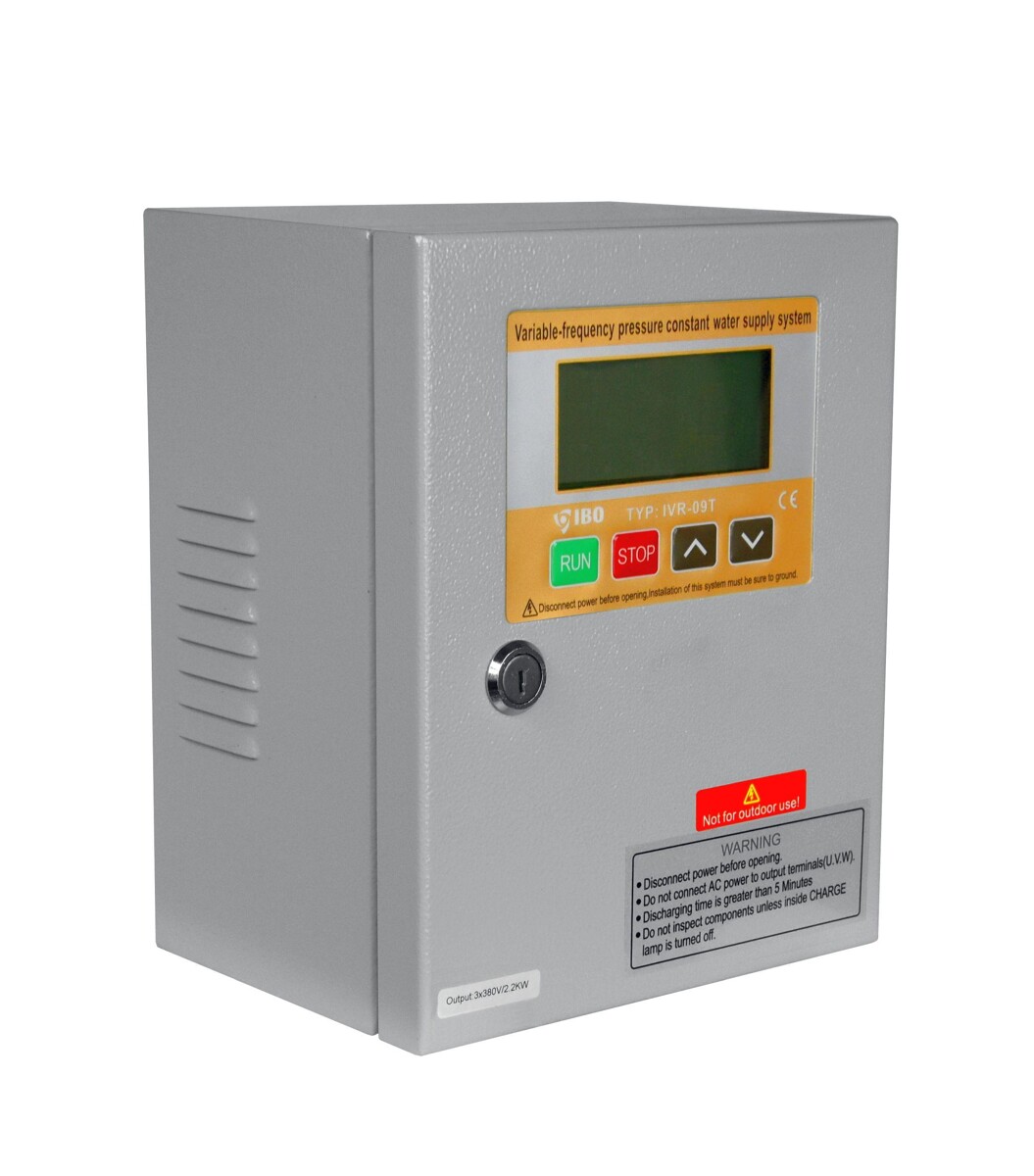 IBO IVR 09 T (1.5 kW / 4,3A / 400V) falownik inwerter do pomp głębinowych, powierzchniowych i zestawów hydroforowych