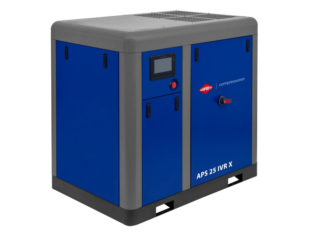 Airpress Kompresor śrubowy APS 25 IVR X 10 bar 25 KM/18.5 kW 620-2390 l/min Airpress Kompresor śrubowy APS 25 IVR X 10 bar 25 KM/18.5 kW 620-2390 l/min