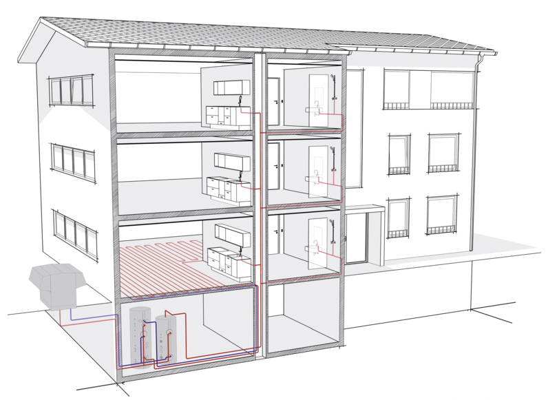 Stiebel SBP 1000 E Zasobnik buforowy, stojący, bezwężownicowy, bez izolacji (niezbędny osprzęt - izolacja WDH 1000 SBP - nr katalogowy 231929)