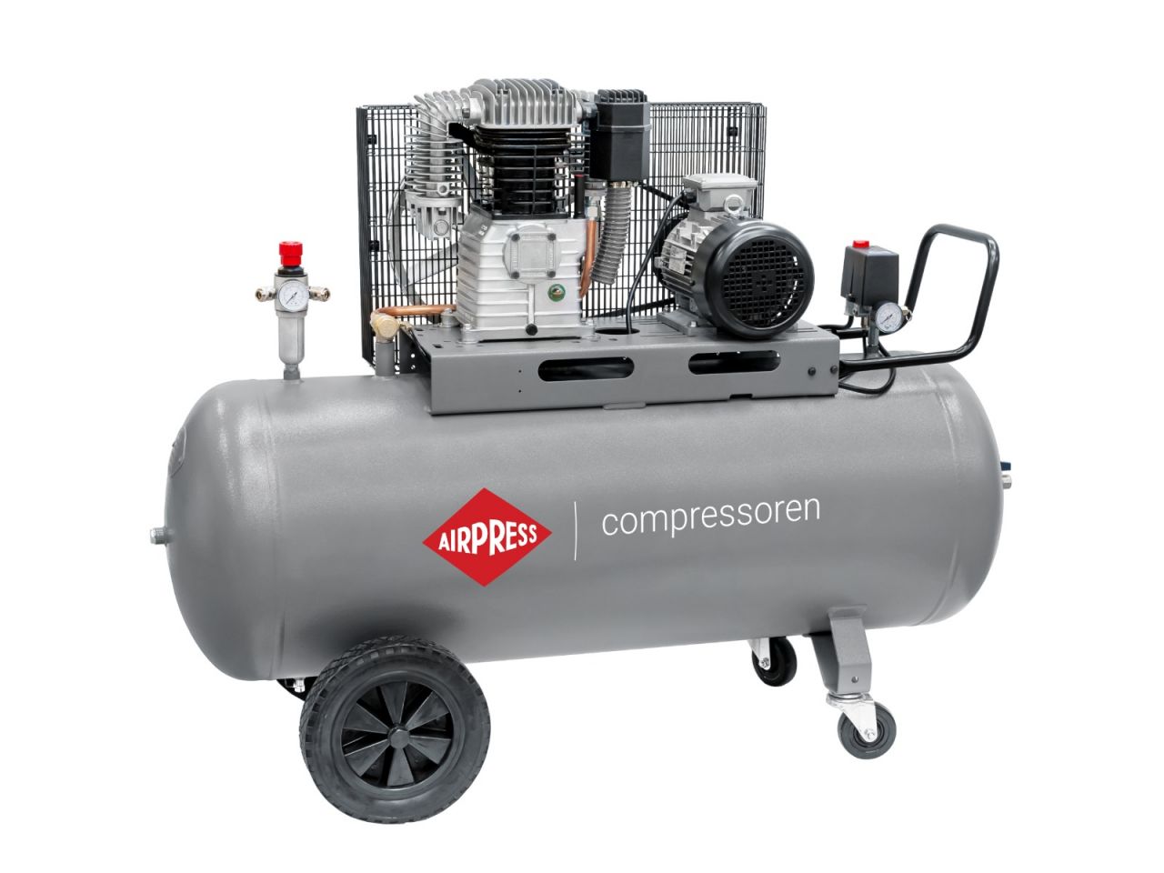 Airpress Kompresor dwutłokowy HK 700-300 Pro 11 bar 5.5 KM/4 kW 400V 530 l/min 270 l Airpress Kompresor dwutłokowy HK 700-300 Pro 11 bar 5.5 KM/4 kW 400V 530 l/min 270 l