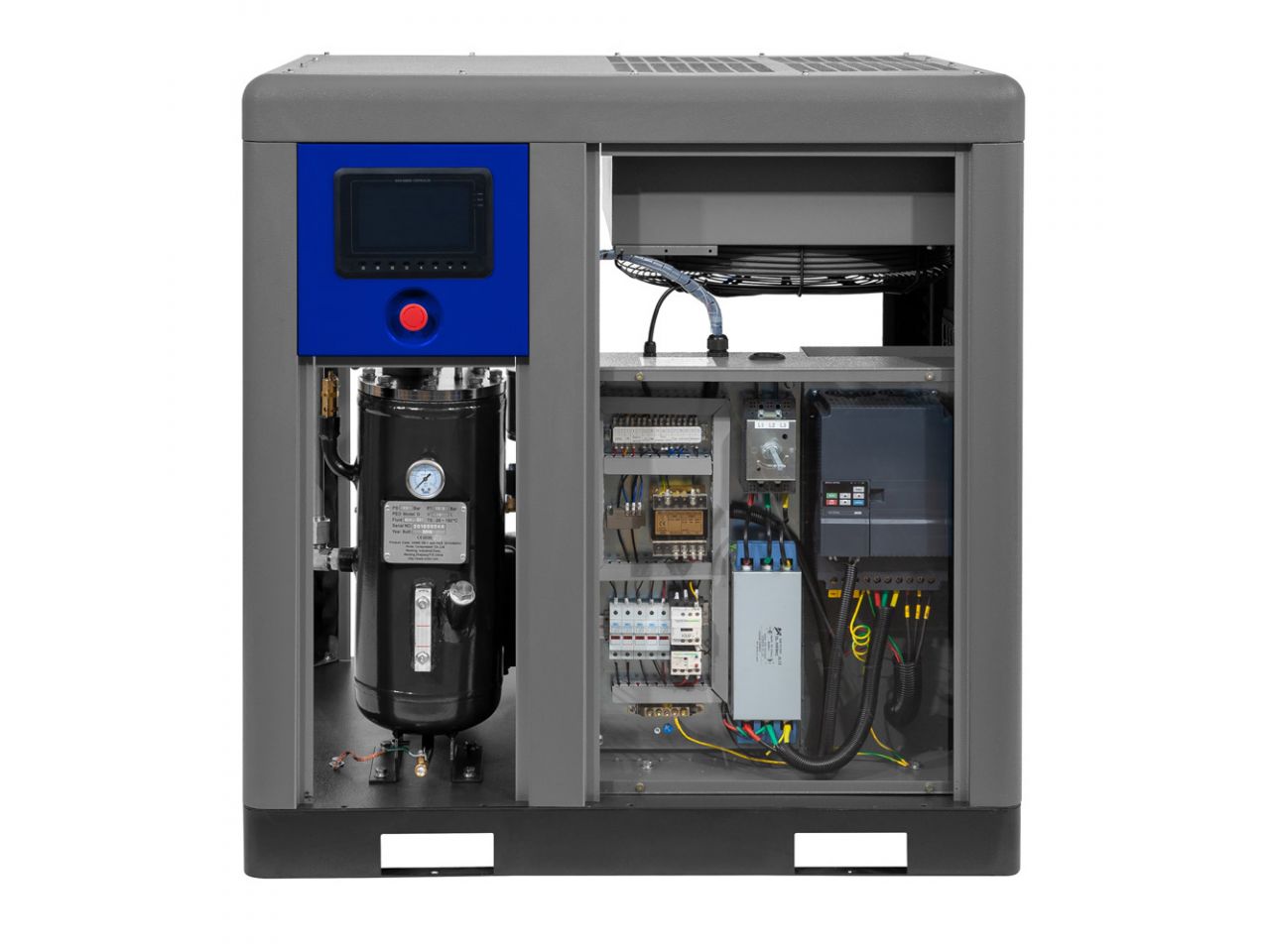 Airpress Kompresor śrubowy APS 25 IVR X 10 bar 25 KM/18.5 kW 620-2390 l/min Airpress Kompresor śrubowy APS 25 IVR X 10 bar 25 KM/18.5 kW 620-2390 l/min