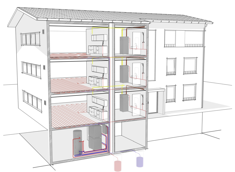 Stiebel SBP 1000 E Zasobnik buforowy, stojący, bezwężownicowy, bez izolacji (niezbędny osprzęt - izolacja WDH 1000 SBP - nr katalogowy 231929)