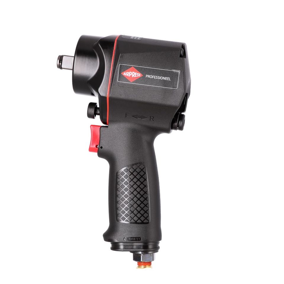 Airpress Klucz udarowy pneumatyczny 1/2" kompaktowy 1400 Nm 10000 obr./min 6.2 bar +/- 225 l/min złącze wtykowe