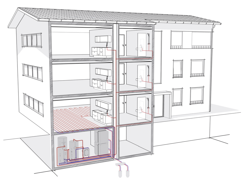 Stiebel SBP 1000 E Zasobnik buforowy, stojący, bezwężownicowy, bez izolacji (niezbędny osprzęt - izolacja WDH 1000 SBP - nr katalogowy 231929)