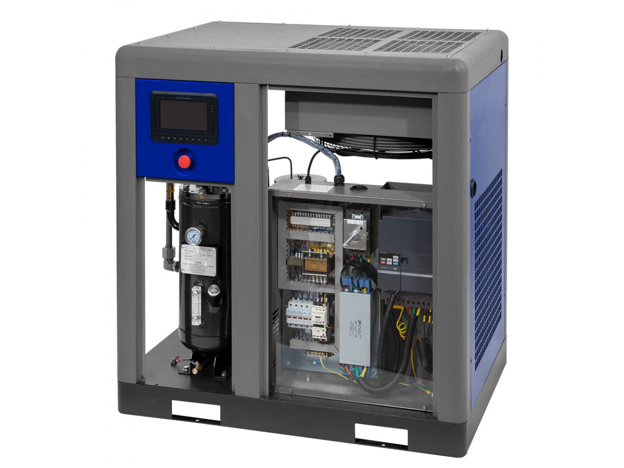 Airpress Kompresor śrubowy APS 25 IVR X 10 bar 25 KM/18.5 kW 620-2390 l/min Airpress Kompresor śrubowy APS 25 IVR X 10 bar 25 KM/18.5 kW 620-2390 l/min