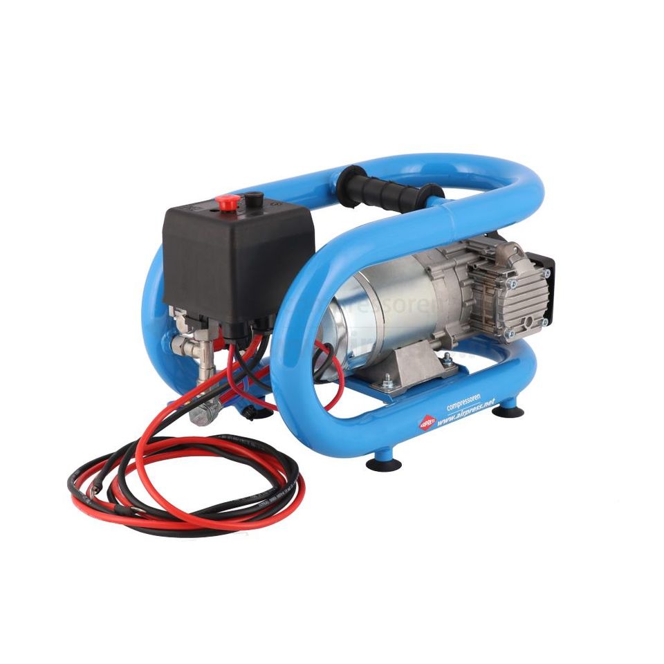 Airpress Mały kompresor samochodowy 12V LMO 3-190 8 bar 0.7 KM/0.5 kW 152 l/min 3 l bezolejowy dwutłokowy Airpress Mały kompresor samochodowy 12V LMO 3-190 8 bar 0.7 KM/0.5 kW 152 l/min 3 l bezolejowy dwutłokowy