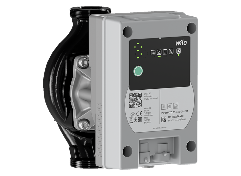 Stiebel UP 25/1-8 PCV Elektroniczna pompa obiegowa górnego źródła do instalacji pomp ciepła