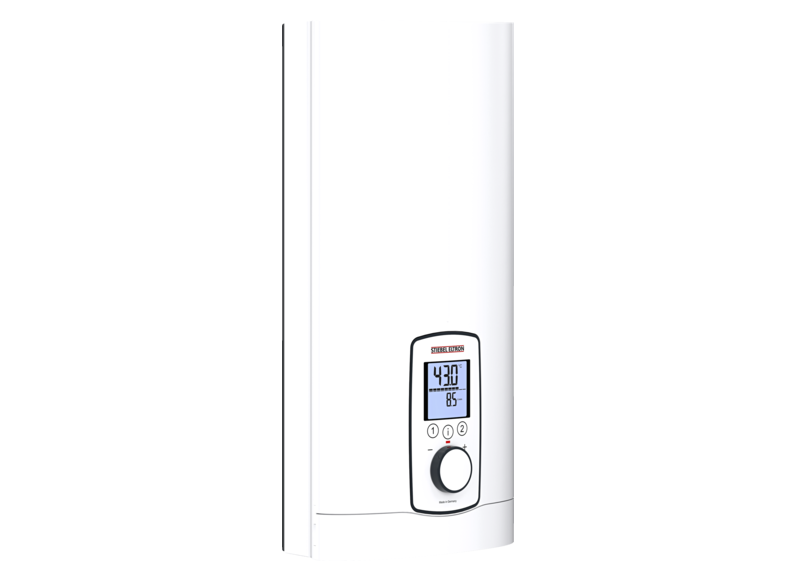 Stiebel DHE 27 Elektronicznie regulowany przepływowy ogrzewacz wody z dużym wyświetlaczem LCD